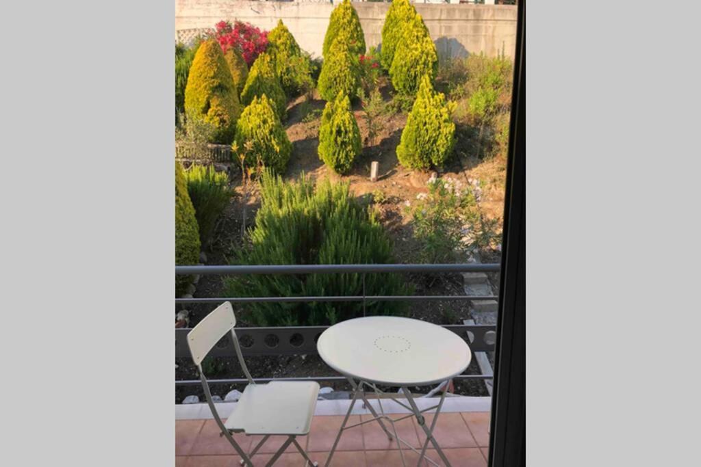 Seafront Lovely House - Kat'S Rentals Loutsa  Bagian luar foto