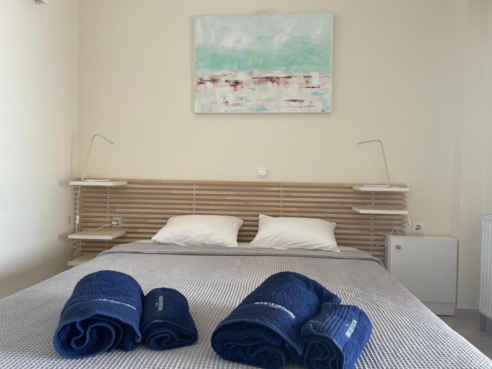 Seafront Lovely House - Kat'S Rentals Loutsa  Bagian luar foto
